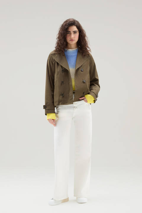 Caban Havice en Best Cotton Vert | Woolrich