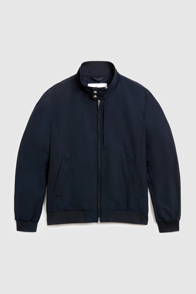 Men's Cruiser bomber in Eco Ramar fabric Blue | Woolrich