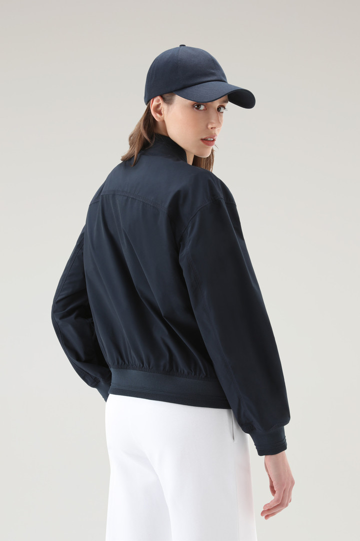Summer Bomber in Urban Touch Blue photo 3 | Woolrich