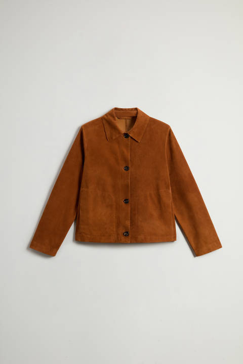 Suede Jacket Brown | Woolrich