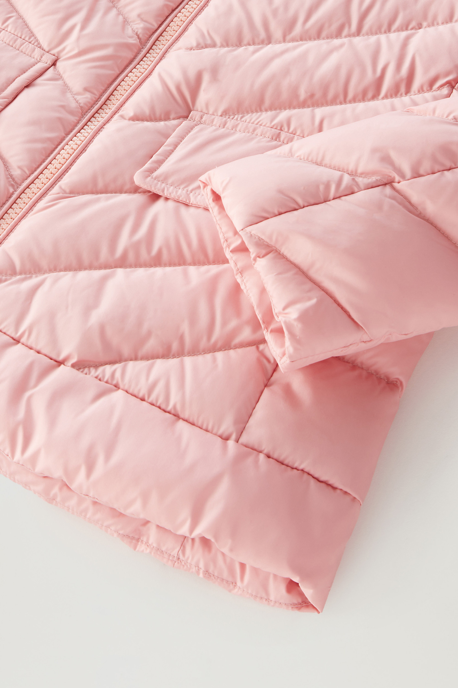 Girls' Sundance Down Jacket with Hood Pink photo 5 | Woolrich