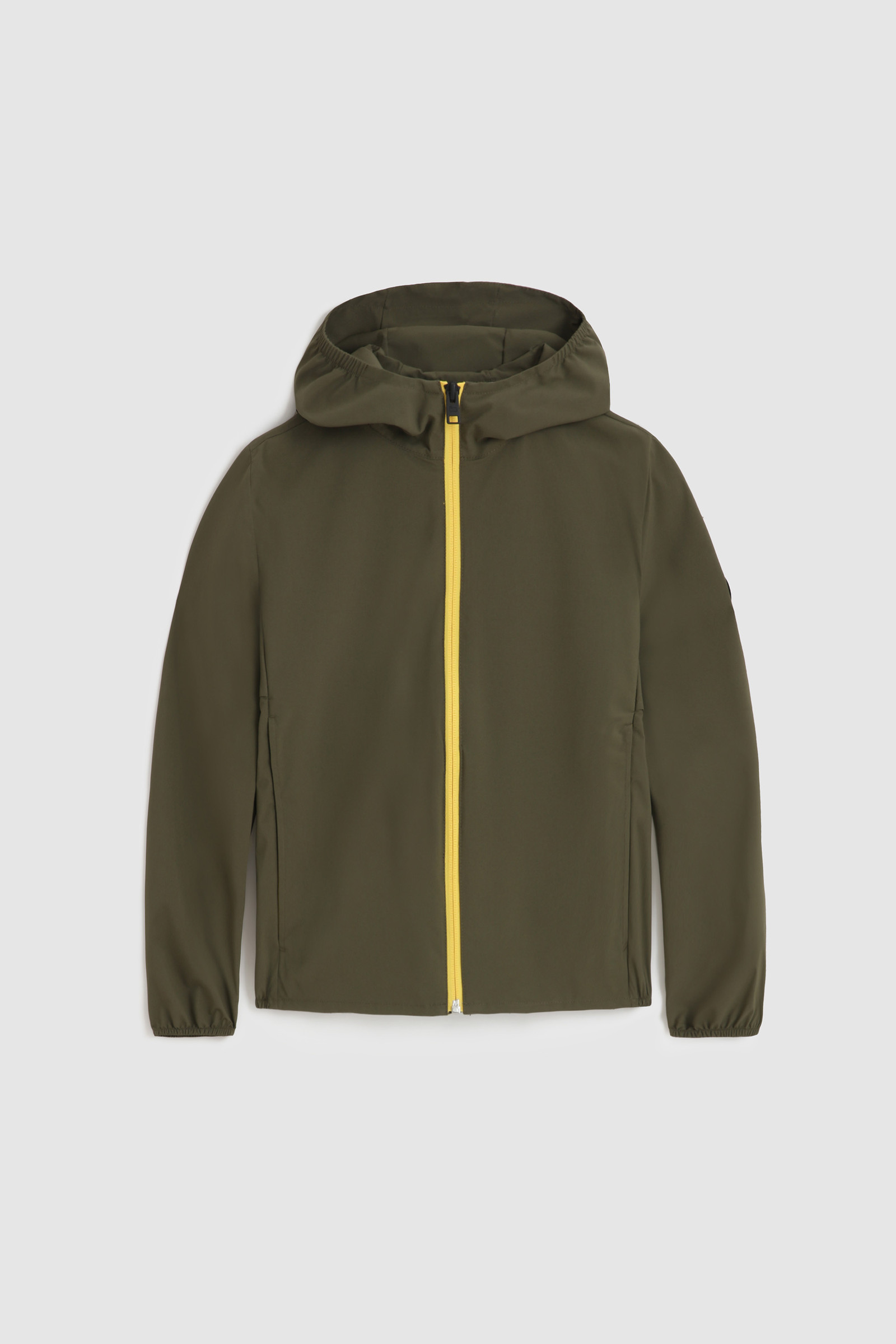 Tweelaags Pacific-jack voor jongens Groen | Woolrich