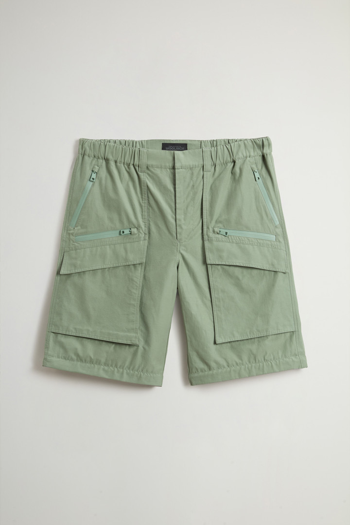 2-in-1 Pants in Cotton- and Nylon-Blend Olmetex Ripstop by Todd Snyder Green photo 5 | Woolrich