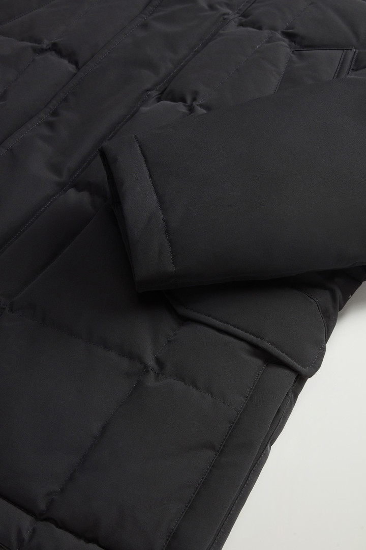 Blizzard Field Jacket in Ramar Cloth Black photo 10 | Woolrich