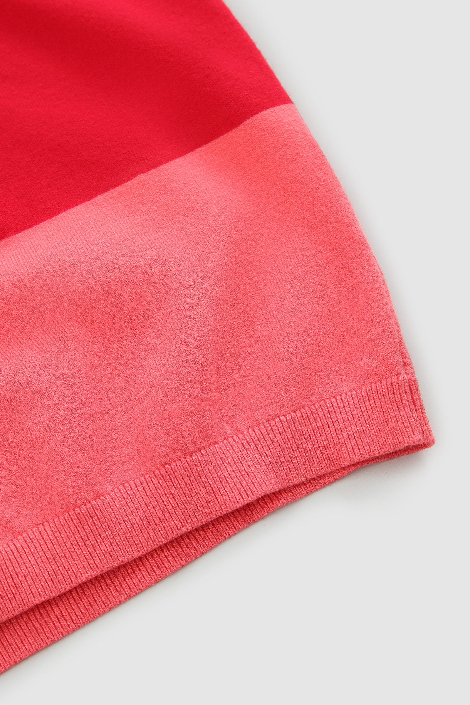 Jersey de cuello redondo con manga 3/4 rojo photo 7 | Woolrich