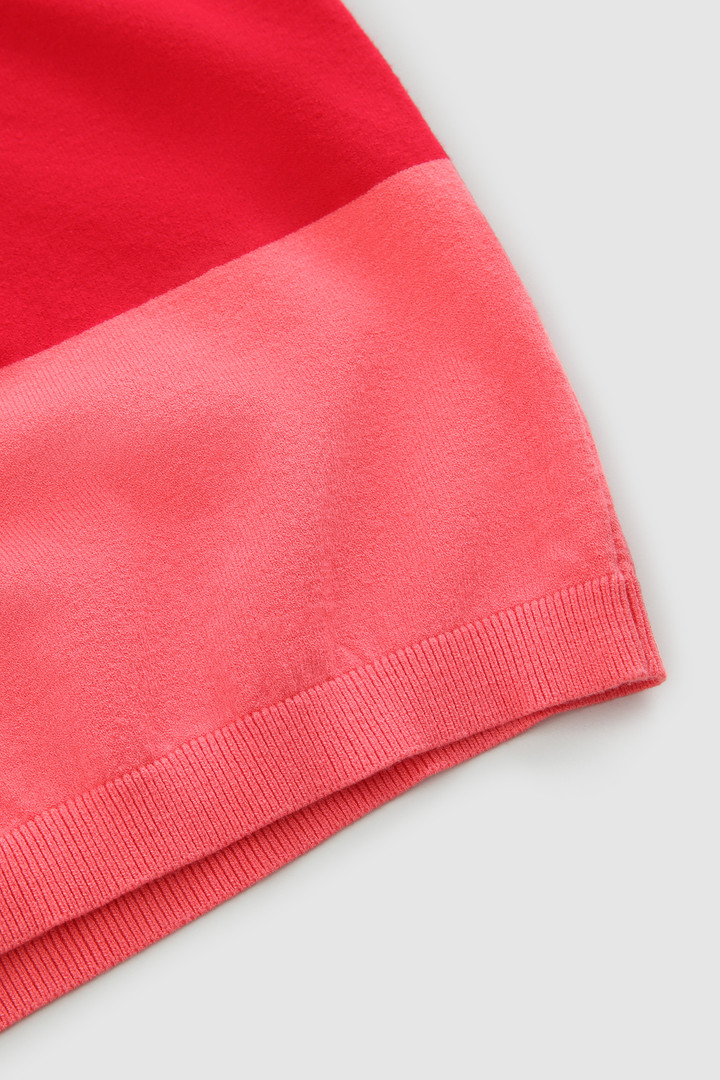 Jersey de cuello redondo con manga 3/4 rojo photo 7 | Woolrich