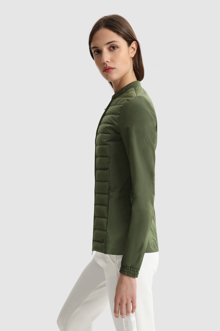 Violet quilted jacket