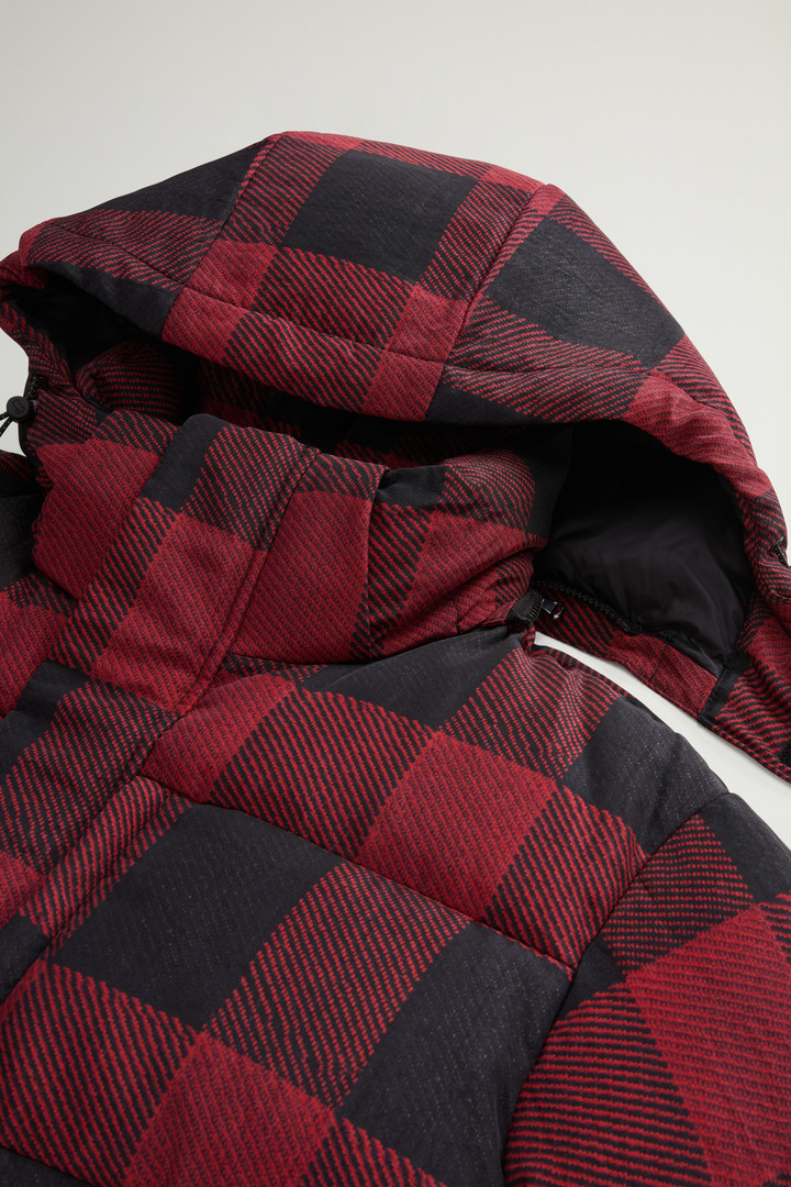 Quilted Check Parka in Olmetex Nylon by Todd Snyder Multicolor photo 8 | Woolrich