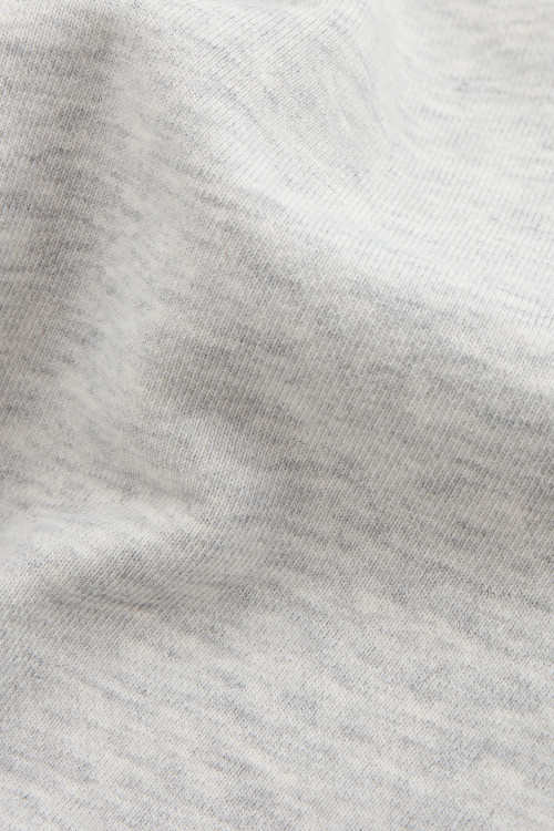 Pantaloni sportivi da bambina in cotone felpato grigio photo 2 | Woolrich