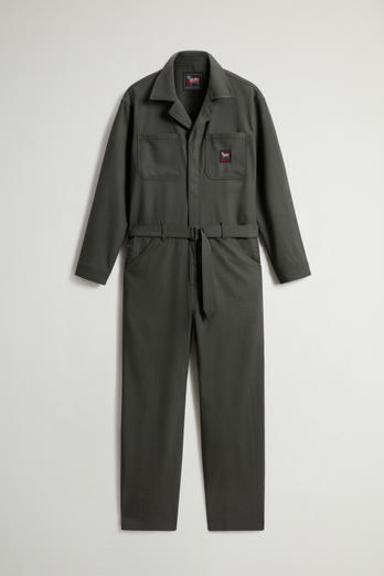 Jumpsuit aus Wollstretch by Todd Snyder Grün photo 1 | Woolrich