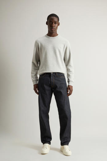 Pantalon en denim brut japonais Bleu | Woolrich