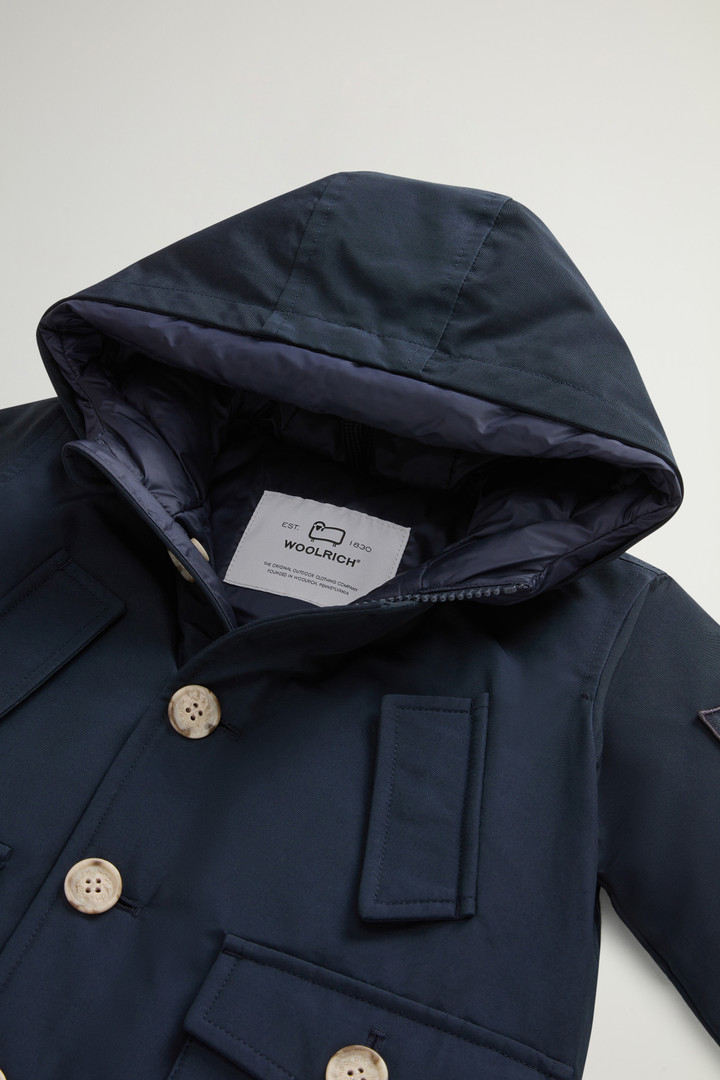 Babies’ Parka in Ramar Cloth Blue photo 3 | Woolrich