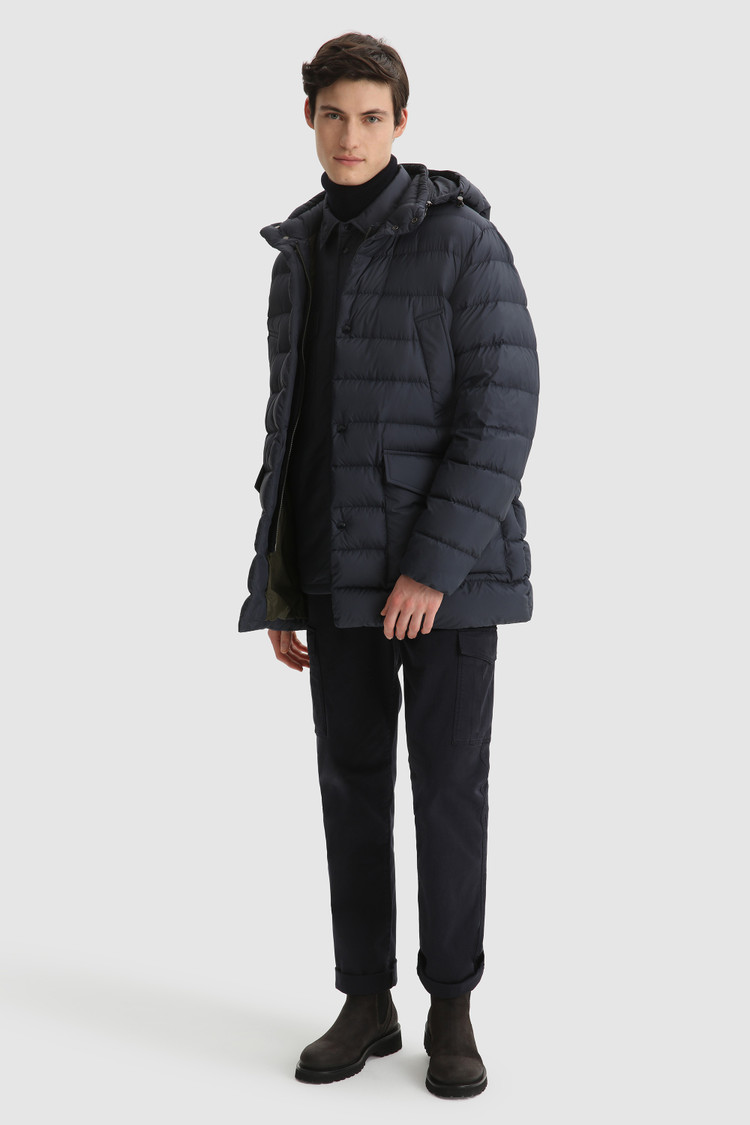 Sierra Parka quilted with removable hood