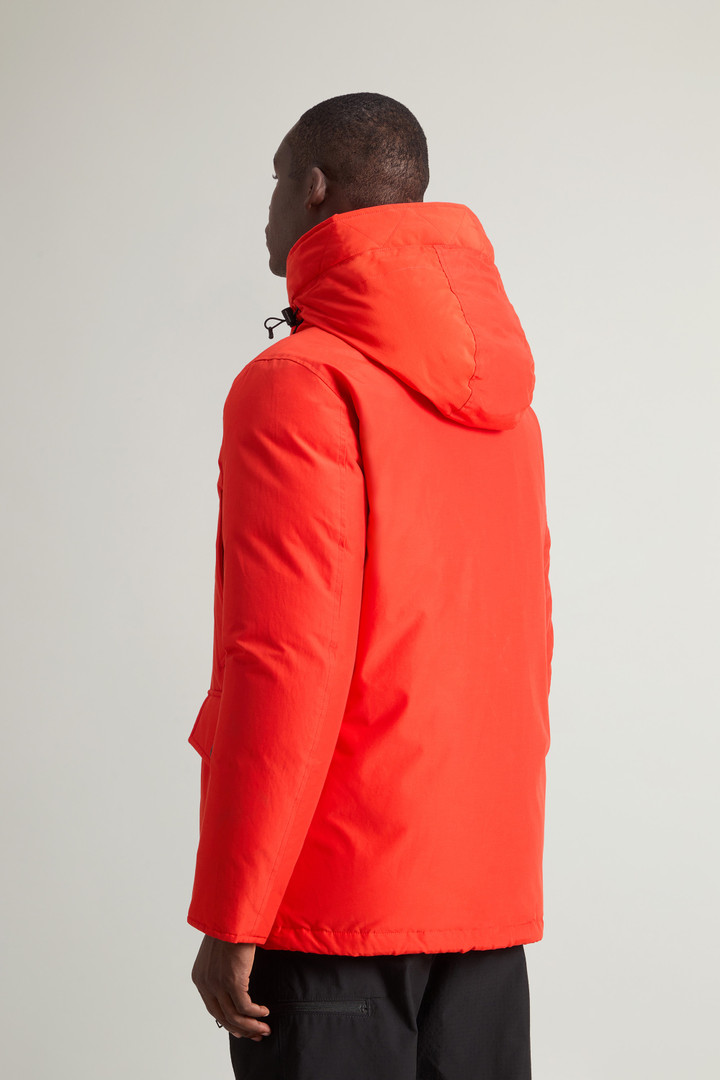 Arctic Anorak in Ramar Cloth Orange photo 3 | Woolrich