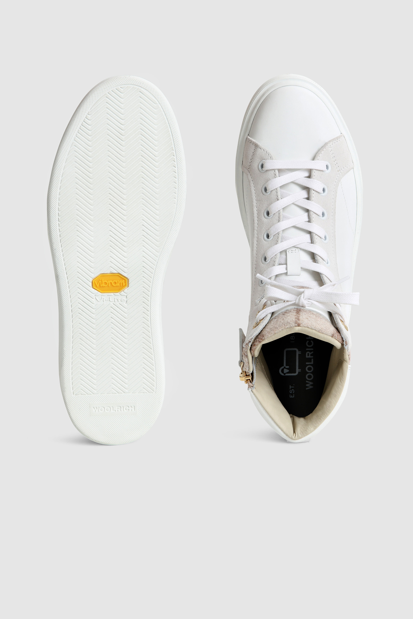 Classic Court sneakers with Buffalo Check motif