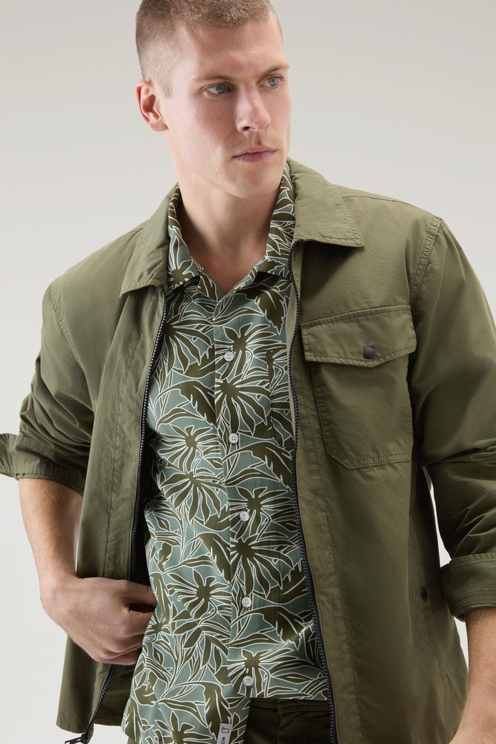 Shirt with Tropical Print Green photo 4 | Woolrich