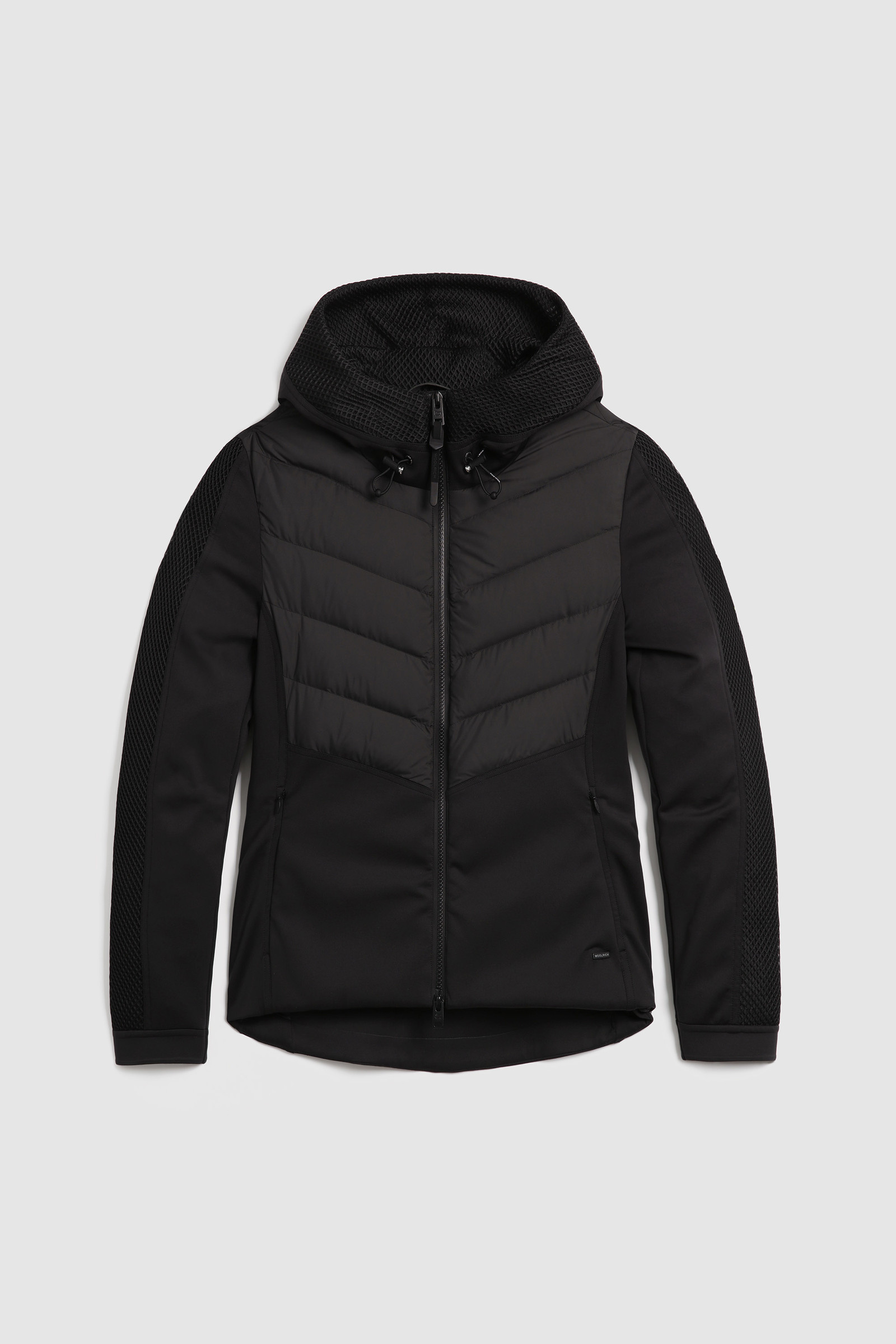 Jacke Juniata mit Chevron-Futter Schwarz photo 4 | Woolrich