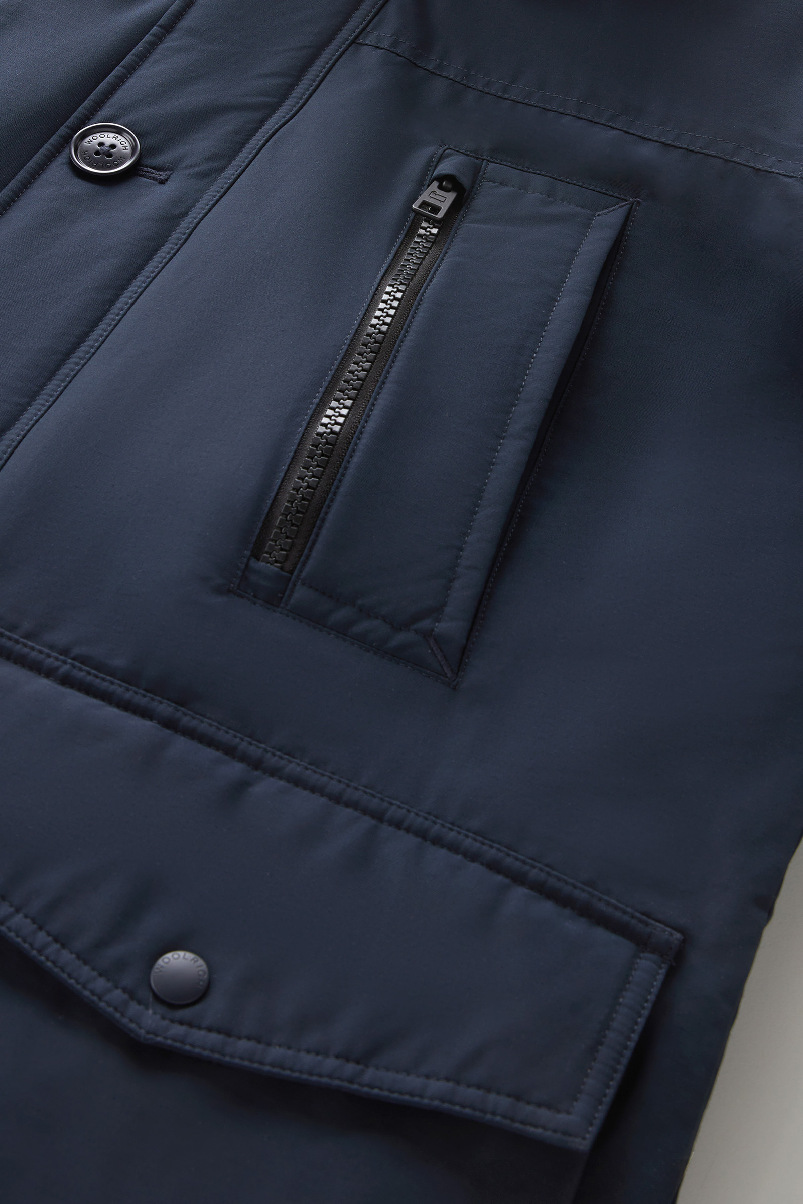 Arctic Parka Evolution aus Ramar Cloth blau photo 9 | Woolrich