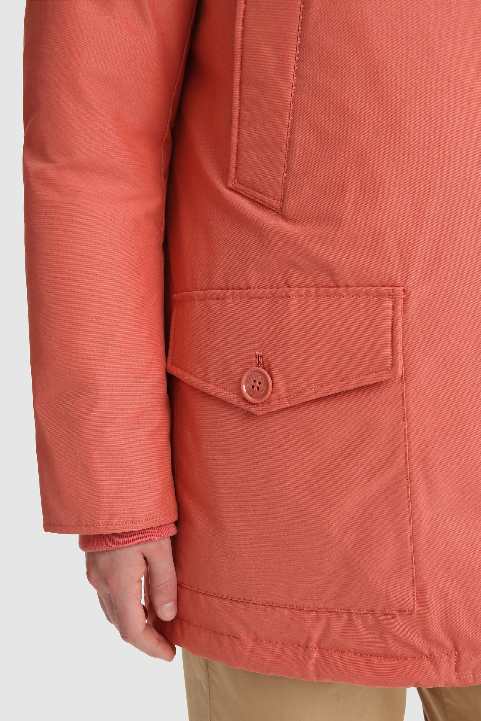 Authentic Arctic Parka with Removable Fur Pink photo 6 | Woolrich