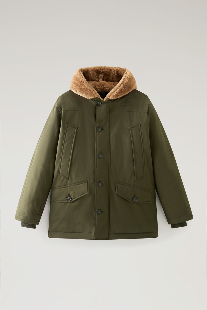 Reversible Parka in Best Cotton Green photo 1 | Woolrich