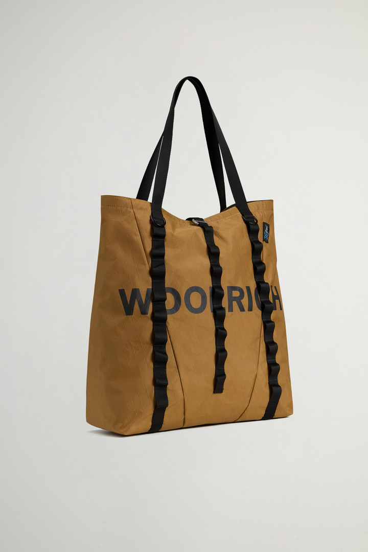 Oversized Tote Bag in X-PAC by Todd Snyder Brown photo 2 | Woolrich