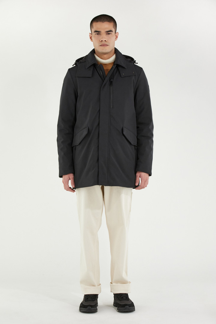 Chaqueta soft shell Barrow Mac con capucha extraíble