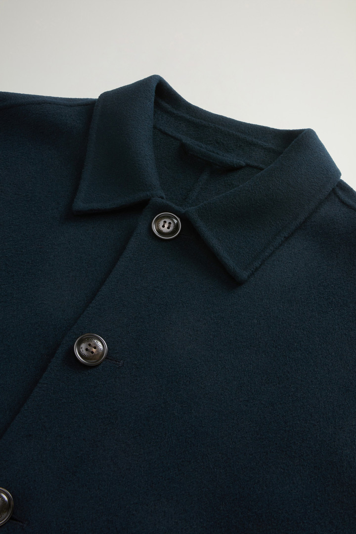 Manteau en pure laine vierge Bleu photo 6 | Woolrich