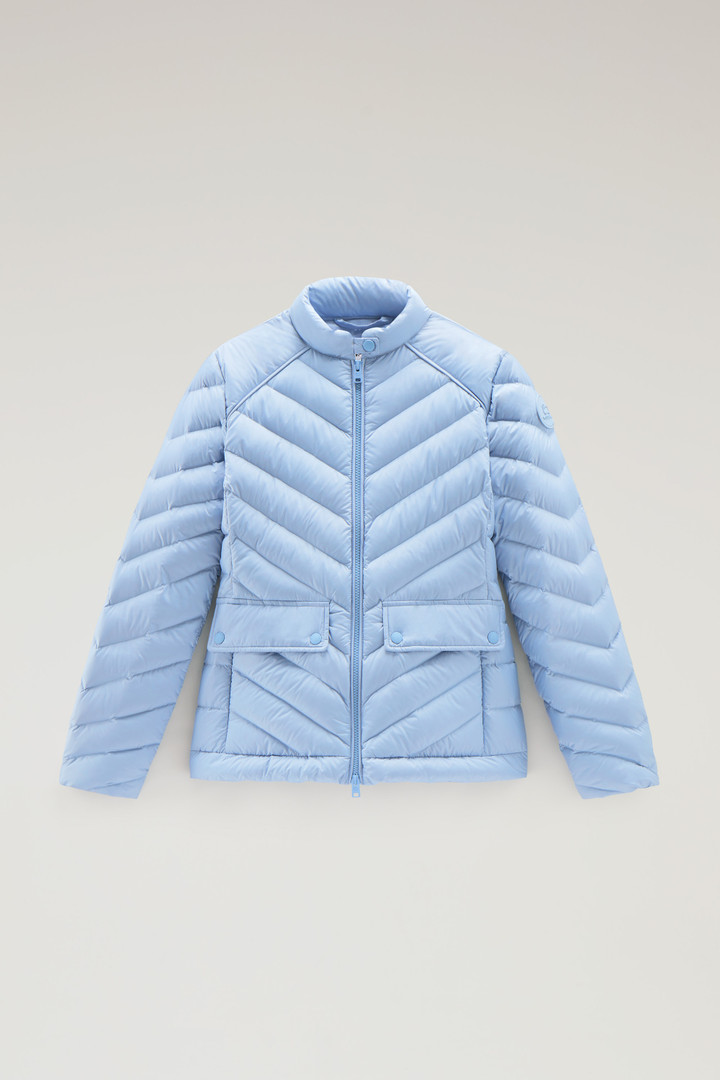 Giacca corta imbottita con trapuntatura chevron Blu photo 5 | Woolrich