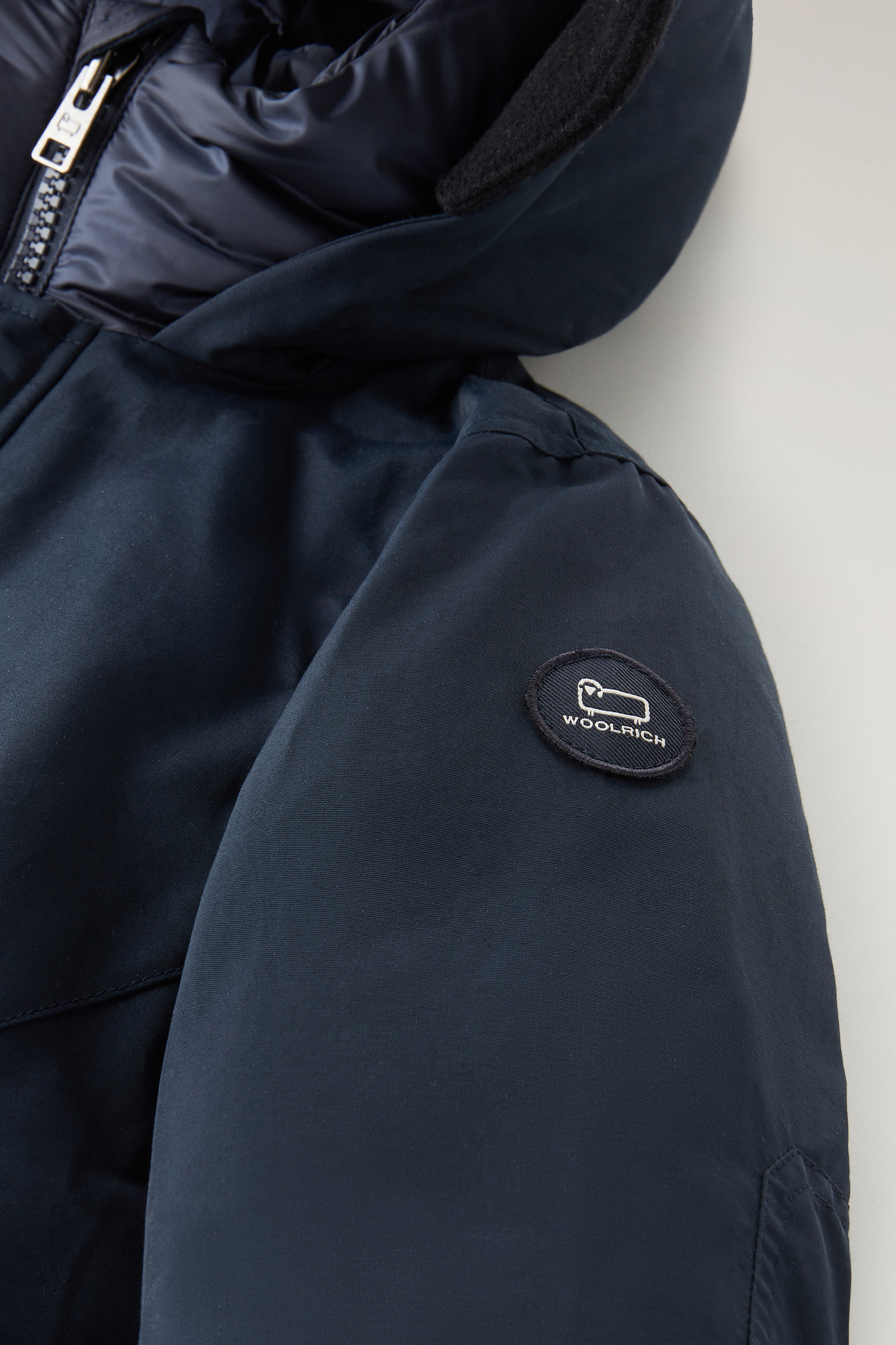 Boys' Polar Parka in Ramar Cloth Blue photo 5 | Woolrich