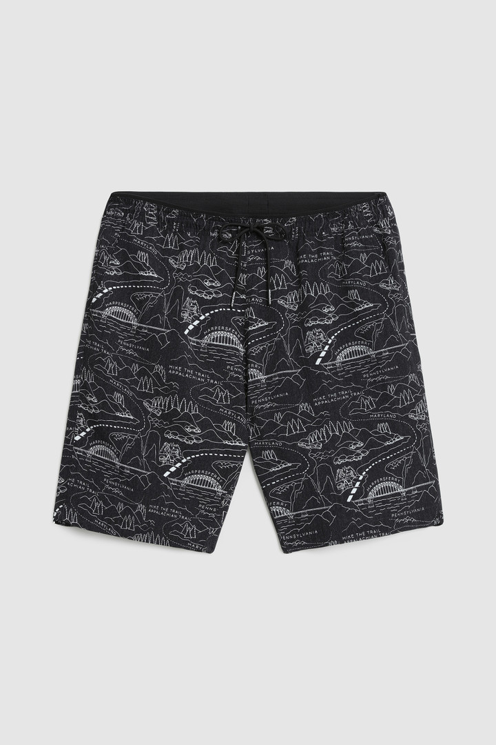 Short tencel with Trail pattern