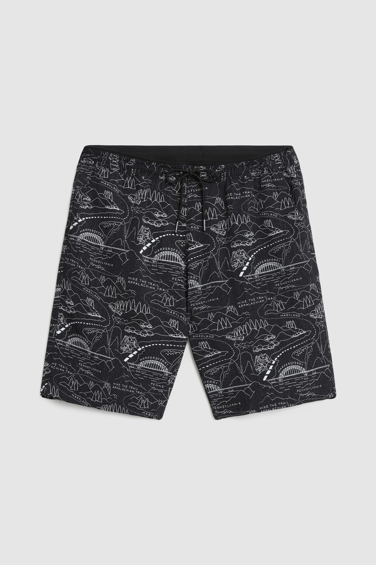 Short tencel with Trail pattern