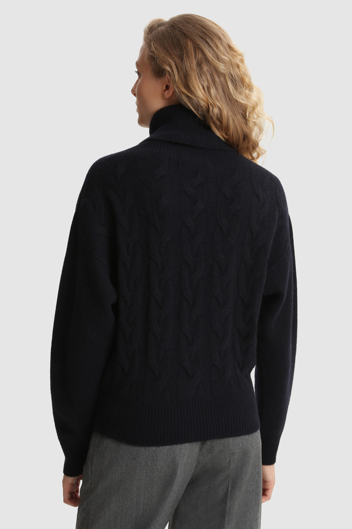 Jersey de cuello alto en cashmere