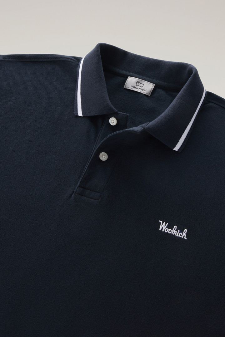MONTEREY POLO Blue photo 6 | Woolrich