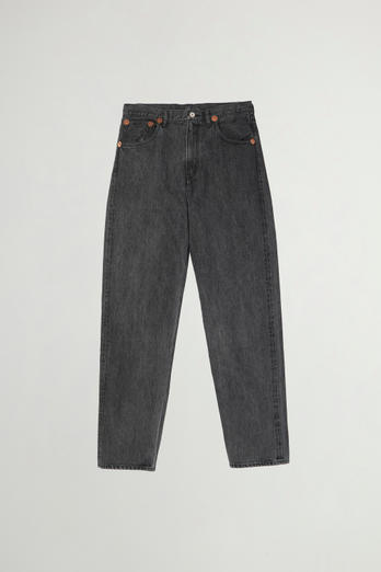 Five-Pocket Jeans in Pure Cotton Denim Gray photo 1 | Woolrich