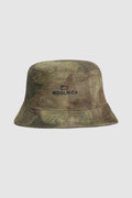 Bucket Hat with Camouflage Print