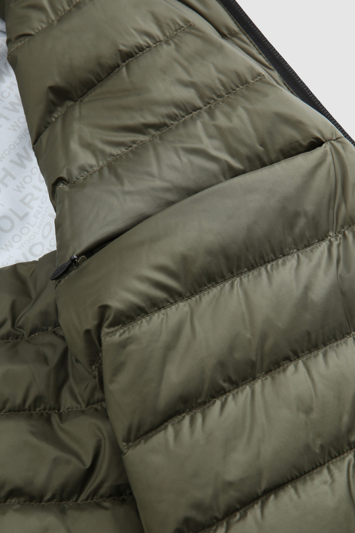 Two-Layer Padded Sailing Bomber Green photo 9 | Woolrich