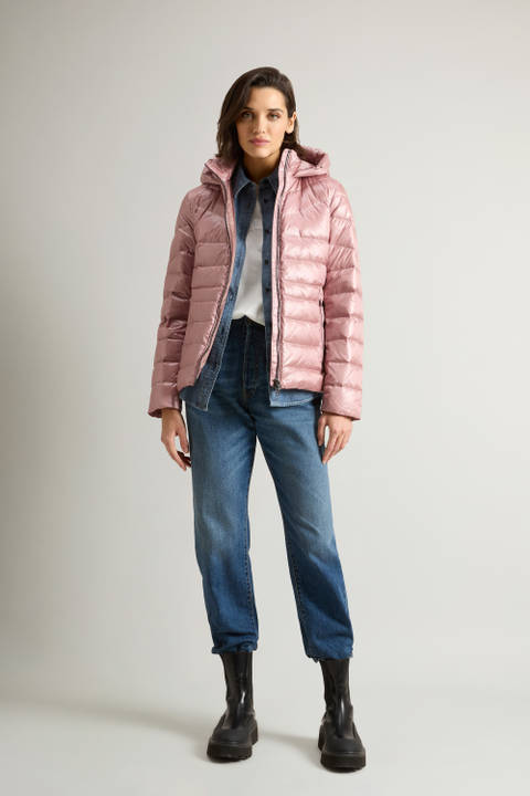 Aliquippa Lightweight Down Jacket Pink | Woolrich