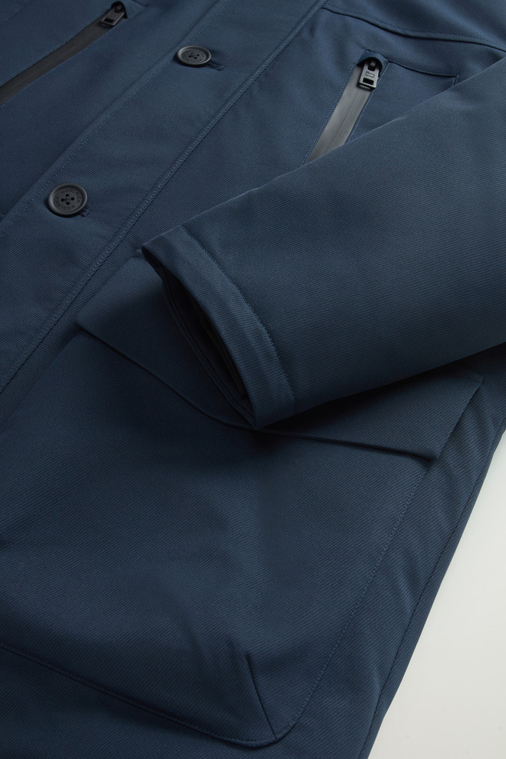 POLY TWILL ARCTIC PARKA Bleu photo 11 | Woolrich