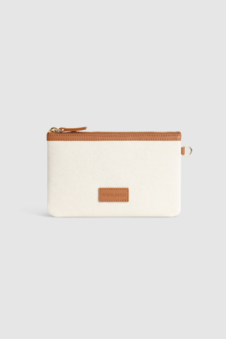 Borsa Tote in tela bianco photo 7 | Woolrich