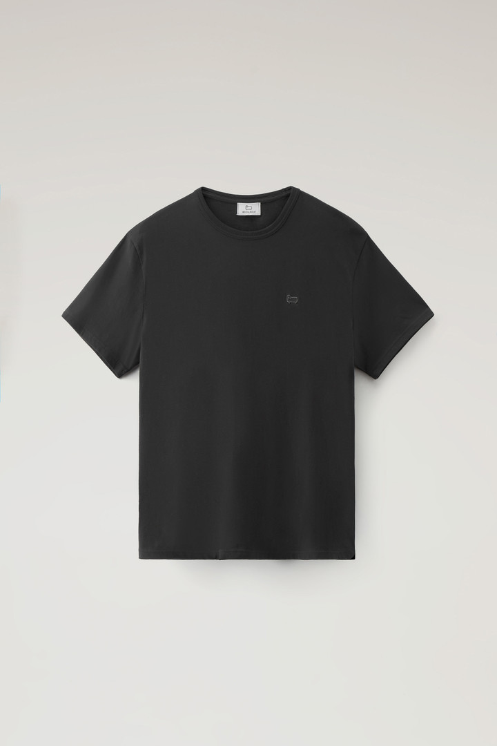 Schaf-T-Shirt aus reiner Baumwolle Schwarz photo 5 | Woolrich