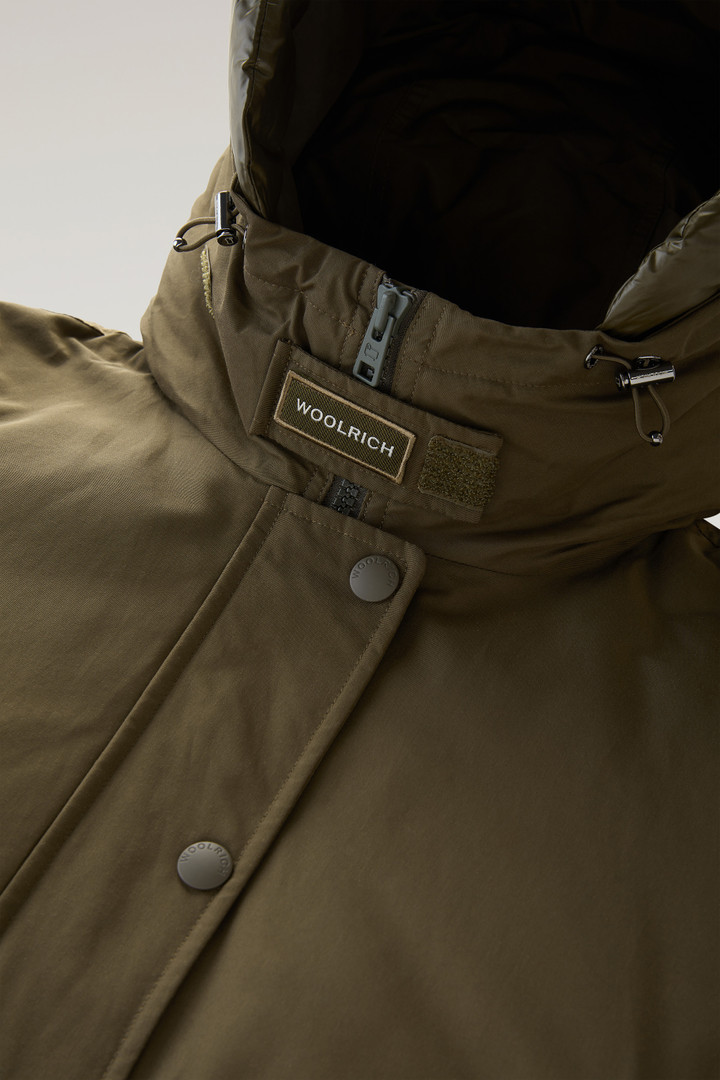 Arctic Bomber in Ramar Cloth Green photo 3 | Woolrich