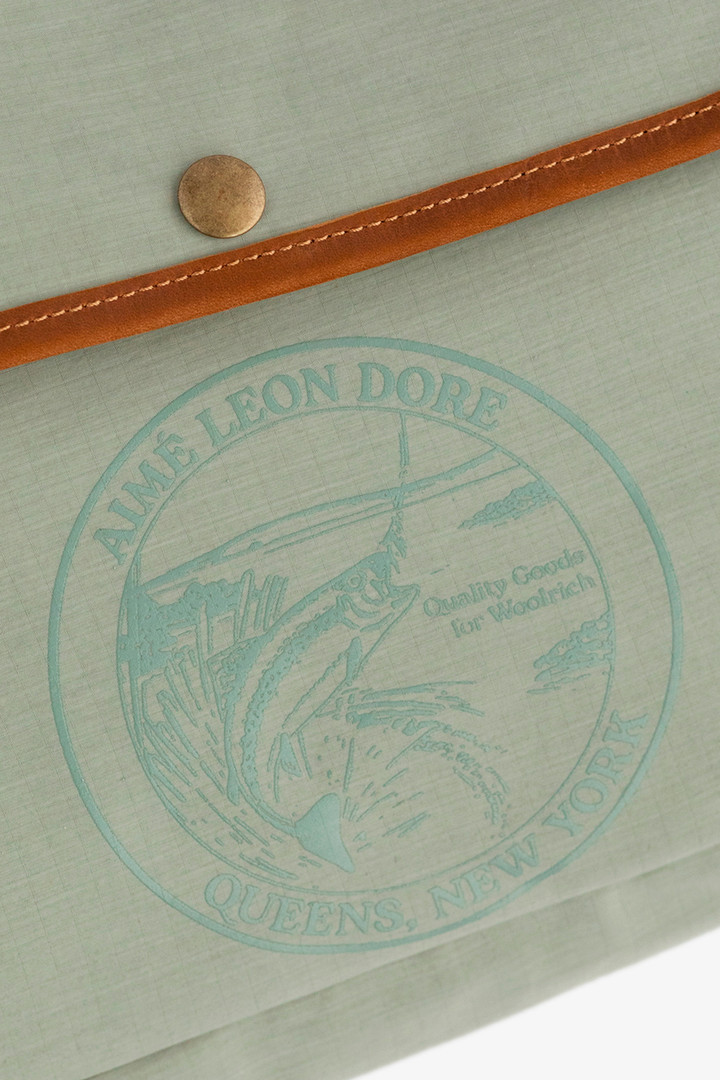 Borsa a tracolla Fly Fishing Aimé Leon Dore / Woolrich verde photo 2 | Woolrich