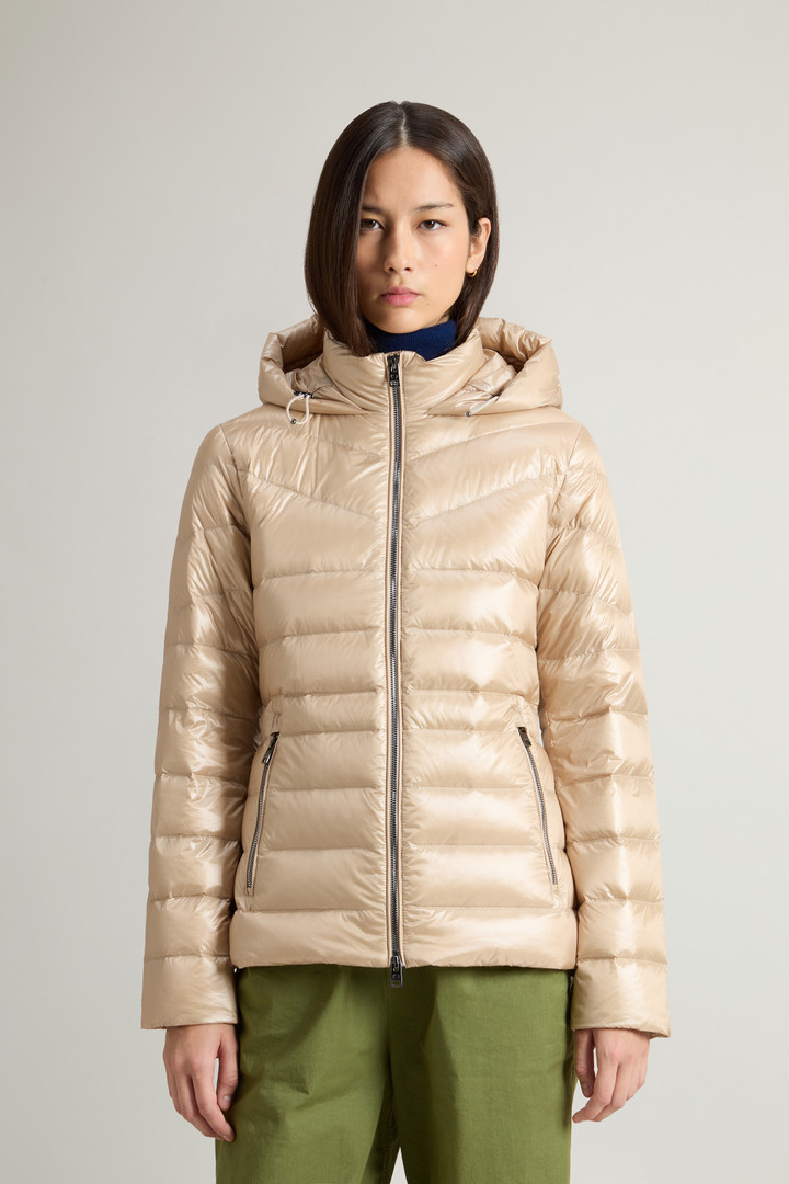 Aliquippa Lightweight Down Jacket Beige photo 1 | Woolrich