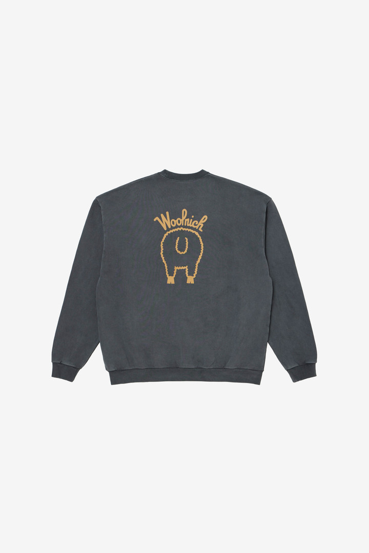 SHEEP SWEATSHIRT Black photo 2 | Woolrich