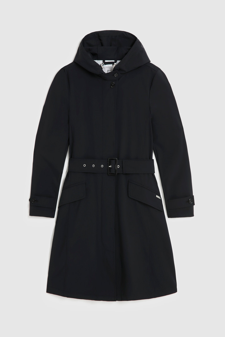 Leichter Trenchcoat Fayette Schwarz photo 4 | Woolrich