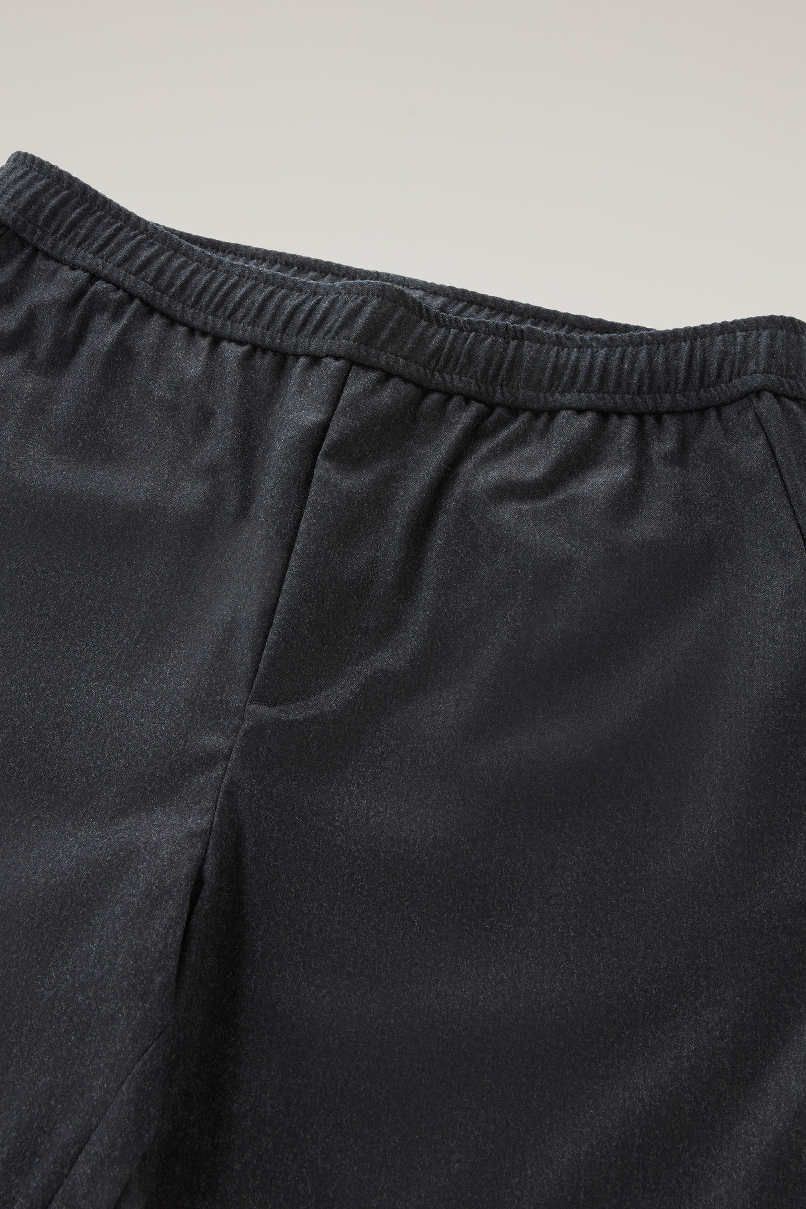 Pantaloni in flanella di lana vergine Vitale Barberis Canonico grigio photo 5 | Woolrich
