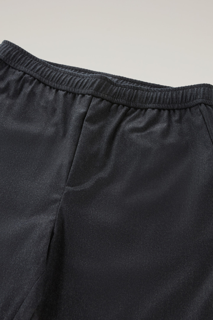 Pants in Vitale Barberis Canonico Virgin Wool Flannel Gray photo 2 | Woolrich