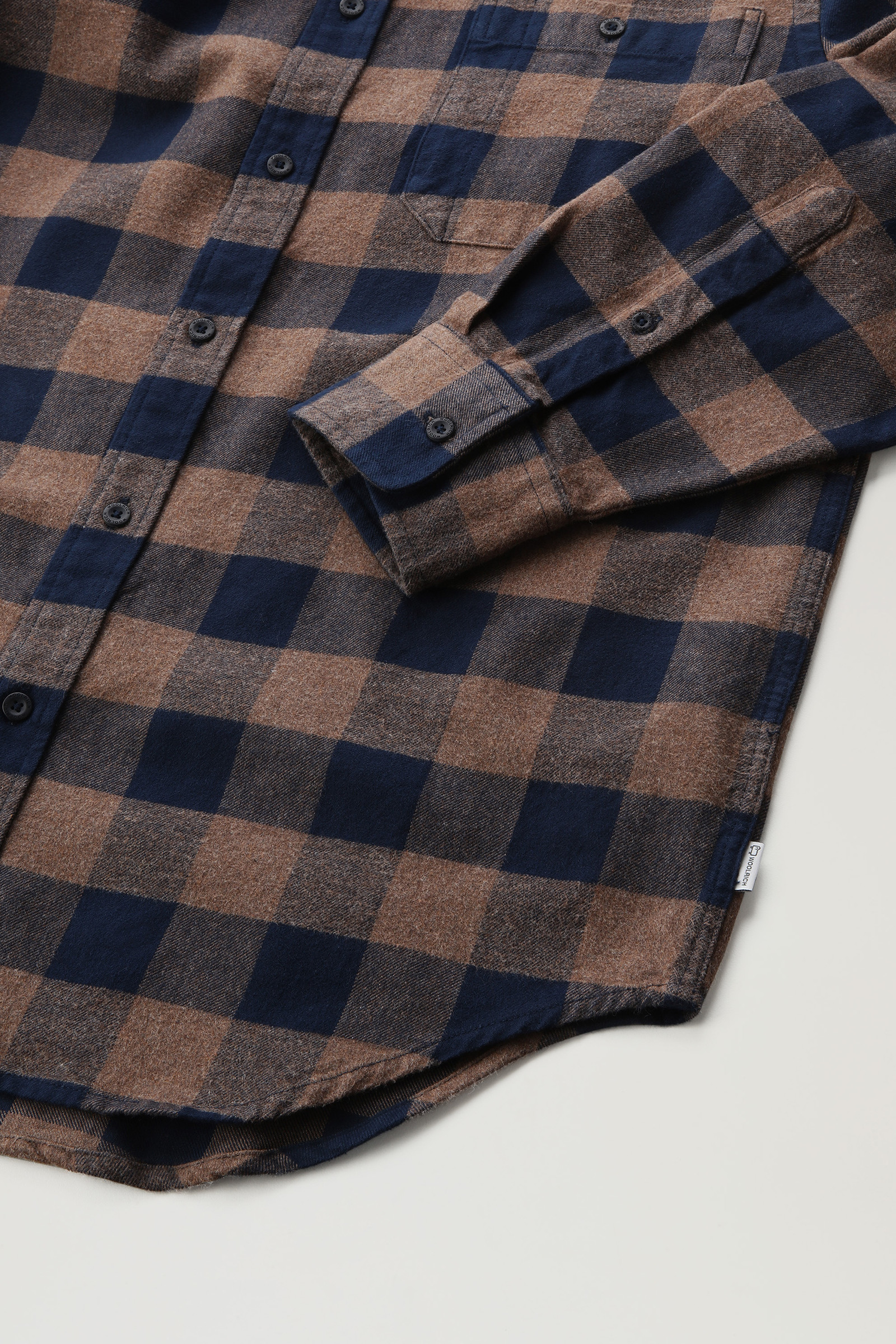 Trout Run Flannel Check Shirt - Men - Brown