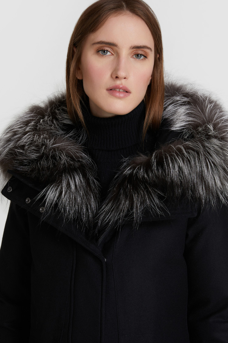 Premium wool Military Parka