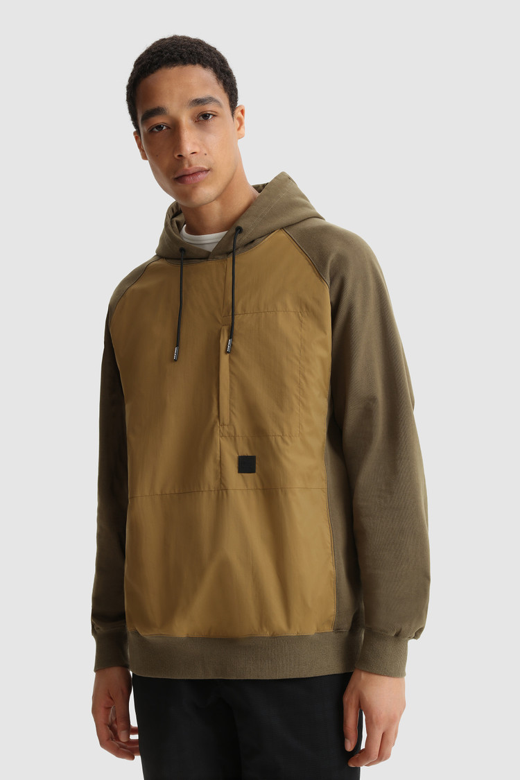 Hybrid hoodie